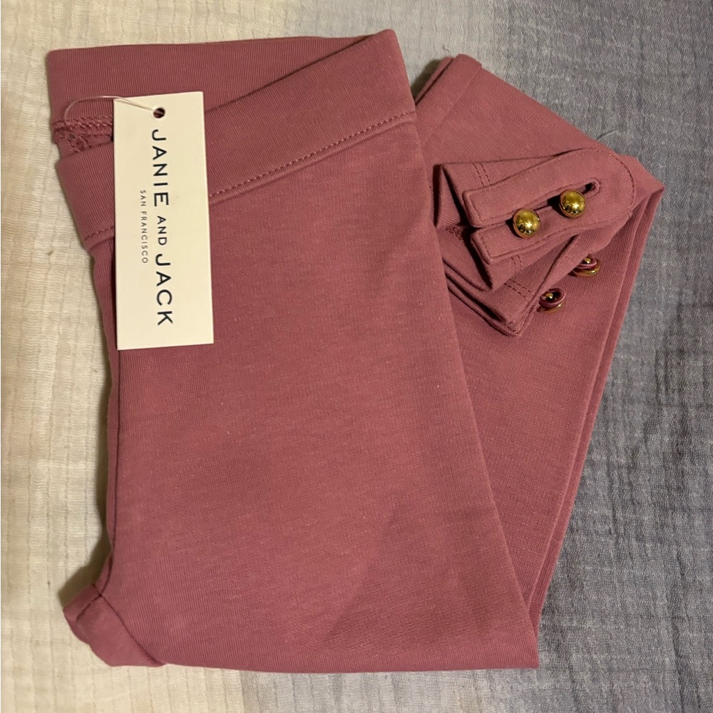 Janie and Jack NWT pink leggings